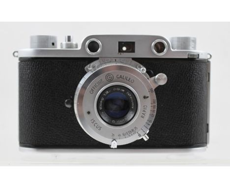 AN ITALIAN FERRANIA CONDOR 1 CAMERA with Officine Galileo Iscus rapid lens 