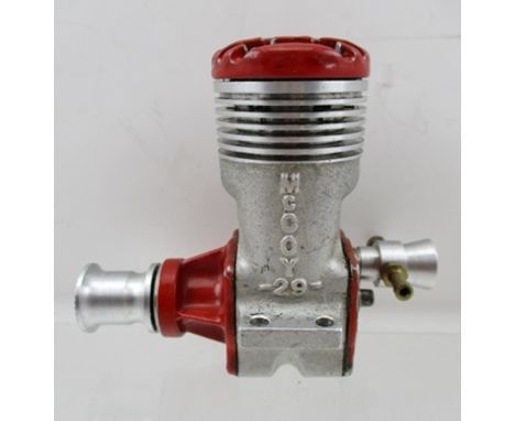 AN AMERICAN McCOY 29 SPARK IGNITION AERO MODEL ENGINE 