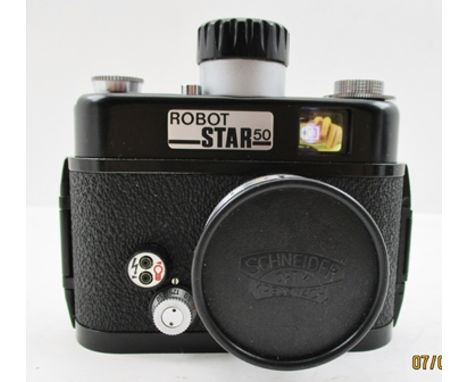 A ROBOT STAR 50 CAMERA with Schneider-Kruuznach Xenagon 1:3.5/30 lens no.5863478 