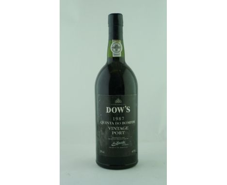 DOW'S 1987 Vintage Port, 1 bottle 