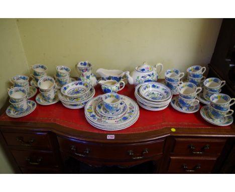 A Masons 'Regency' pattern part tea and dinner service. 
