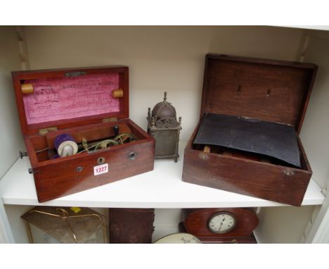 A Magneto-Electric machine, by S Maw Son &amp; Thompson;&nbsp;together with a photographie de Poche, by Dubroni.&nbsp; 