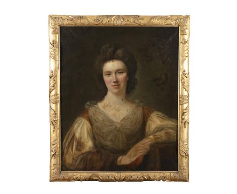 NATHANIEL HONE, (1718-1784)Portrait of Anna Stewart (nee Garner), of Lisburn Co. Down Second Wife of William Stewart of Wilmo