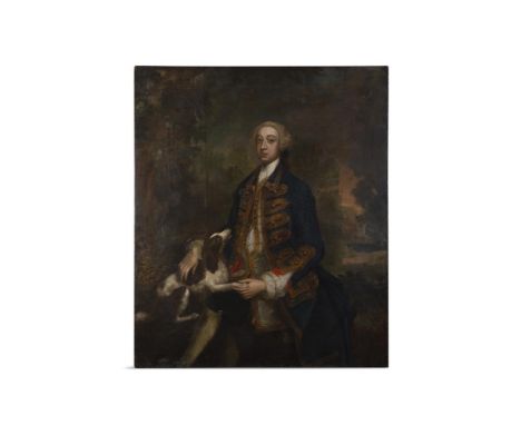 ATTRIBUTED TO JOHN LEWIS (IRISH SCHOOL, 18TH CENTURY)Portrait of Sir John Freke of Castle Freke, Co. CorkOil on canvas, 145.5