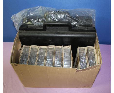 Two as new rectangular hard cases suitable for pistols, and eight stick sectional boxes suitable for flies, etc (10) 