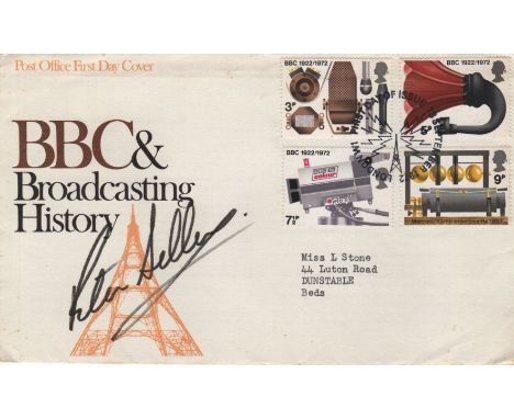 SELLERS PETER: (1925-1980) British Comedian &amp; Actor. Signed Post Office First Day Cover issued to commemorate the BBC and