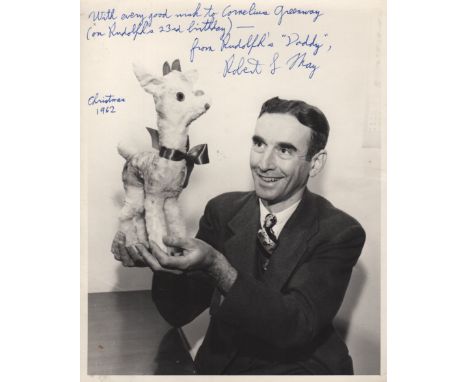 MAY ROBERT L.: (1905-1976) American creator of Rudolph the Red-Nosed Reindeer, originally commissioned for the Montgomery War