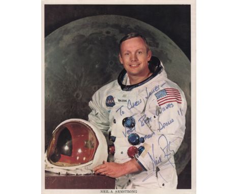 MOONWALKERS: An excellent set of twelve individually signed colour 8 x 10 photographs by each of the American astronauts to h