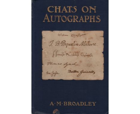 AUTOGRAPH COLLECTING: Small selection of three hardback reference books relating to philography comprising Autograph Collecti