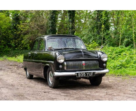 Registration - 935 YUFChassis No. - E0TA115613M.O.T. - ExemptOdometer - 77,834The Ford Consul was a family favourite of post-