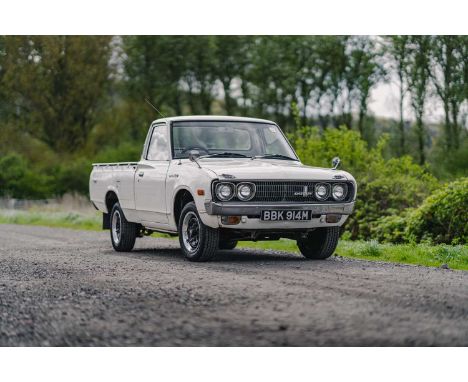 Registration - BBK 914MChassis No. - AAPV0041250583125M.O.T. - ExemptOdometer - 9,777kmThis distinctive 1974 Datsun 620 pick-