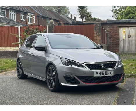 Registration - YH16 UHXChassis No. - VF3L35GNHGS063683M.O.T. - June 2024Odometer - 69,000This rare 2016 Peugeot 308 GTI is a 