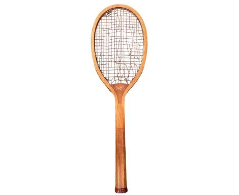 Vintage 'The Premier' Tennis RacketCondition report: Play worn