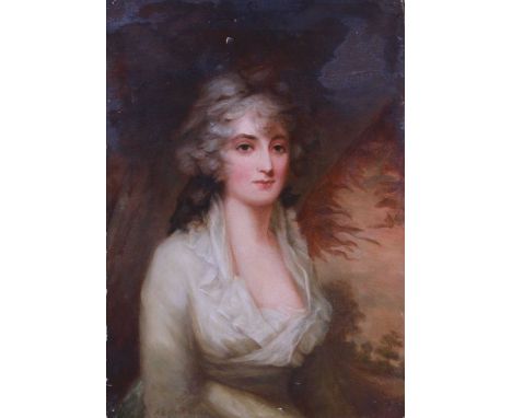 A.B (AFTER RAEBURN) Portrait of a Ladyinscribed lower left, oil on canvas40 x 30cm unframedQty: 1