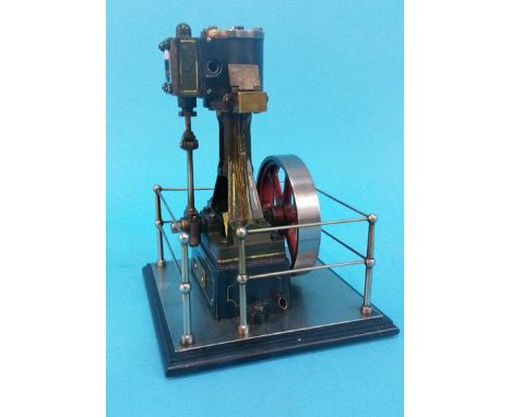 A Stuart No 10 V Vertical steam engine