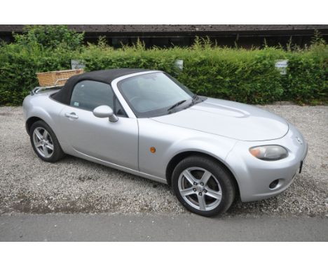 A 2005 MAZDA MX5 1.8 CONVERTIBLE - BG55 WVB - This Mk3 Mazda MX5 was first registered in October 2005. A VDI check shows 4 pr