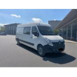 2016 RENAULT MASTER LM35DCI 125 LWB WELFARE / MESS VAN >>--NO VAT ON HAMMER--<<
