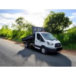 2018 (18) FORD TRANSIT 350 TDCI SINGLE CAB TIPPER – 71K MILES