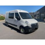 2018 VAUXHALL MOVANO 2.3 CDTI H2 LWB WELFARE/MESS VAN >>--NO VAT ON HAMMER--<<
