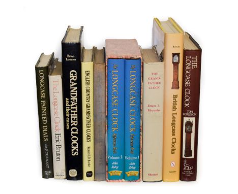 Robey (John) The Longcase Clock Reference Book, Ashbourne; Mayfield Books, 2001, two volumes, dust wrappers, slipcase; Robert