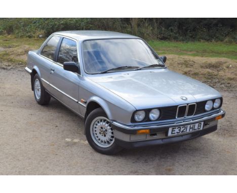 1988 BMW 320i E30 Coupe Note: 10% of the proceeds from this vehicle will be donated to the RSPCA Wimbledon- Odometer reading 