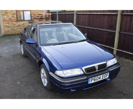 1996 Rover 216 Cabriolet - Brand new electric hood - Fully serviced October 2021- Odometer reading 45,500 miles from new- MOT