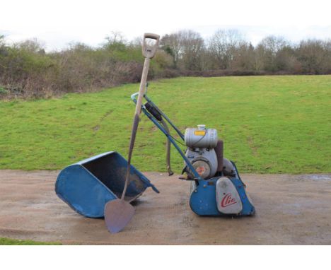 'Clio' push lawn mower (untested) & vintage turf lifterLate John Crittall Collection,Former Area Commissioner of the British 