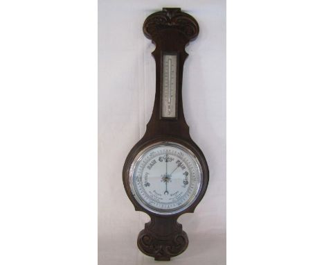 British made wall barometer&nbsp;