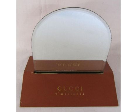 Gucci Timepieces display mirror approx. 25.5cm tall