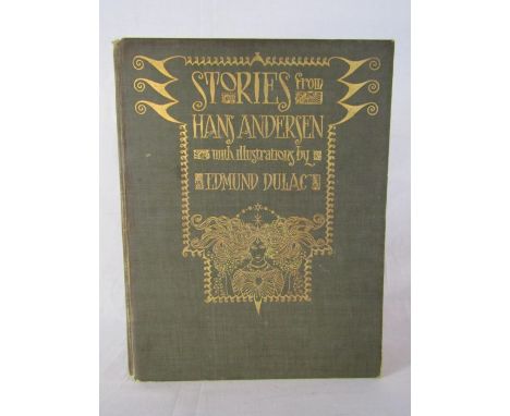 1st Edition printed 1911 - Stories from Hans Andersen with illustrations by Edmund Dulac - printed by T and A Constable illus