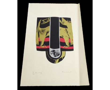 Ronald King (b. 1932) - Macduff, signed in pencil, limited edition print, no. 7/20, 23" x 15" overall 