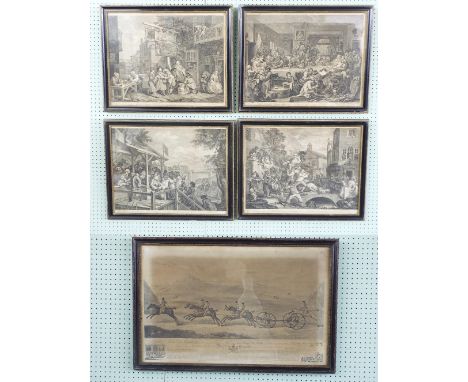 After John Bodger (18th/19th century) - 'The Carriage Match' from the painting in the collection of The Duke of Queensbury, e