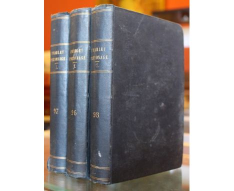 Trollope, Anthony. Framley Parsonage, first edition in three volumes, London: Smith, Elder & Co., 1861, illustrated by J. E. 