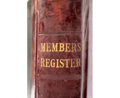 Derby History Interest. An archive of books and ephemera relating to the 'Clarion Club' in Derby, including ledgers, members 