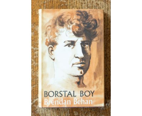 Behan, Brendan. Borstal Boy, first edition, London: Hutchinson, 1958, with dust-jacket; the book was banned in Ireland