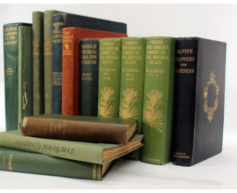 Collection of gardening/botanical/horticultural books, to include: The Lady's Country Companion, Mrs. Loudon, London: Longman