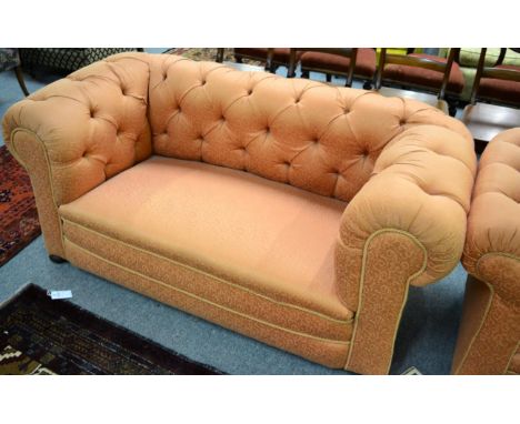 Chesterfield sofa (two seater) 