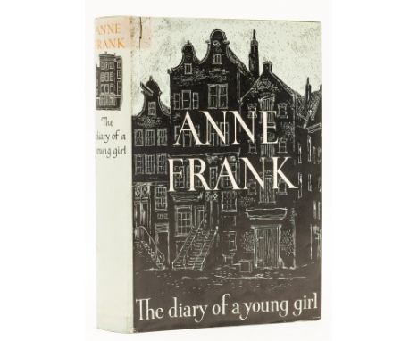 Frank (Anne) The Diary of a Young Girl, first English edition, photographic frontispiece, original cloth, some light edge spo