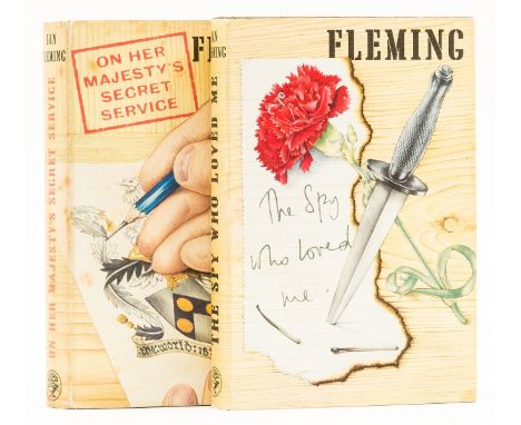 Fleming (Ian) The Spy Who Loved Me, neat label to front free endpaper, light edge spotting, jacket with light toning to spine