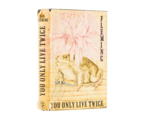 NO RESERVE Fleming (Ian) You Only Live Twice, first edition, light edge-foxing, original boards, spine ends a little bumped, 