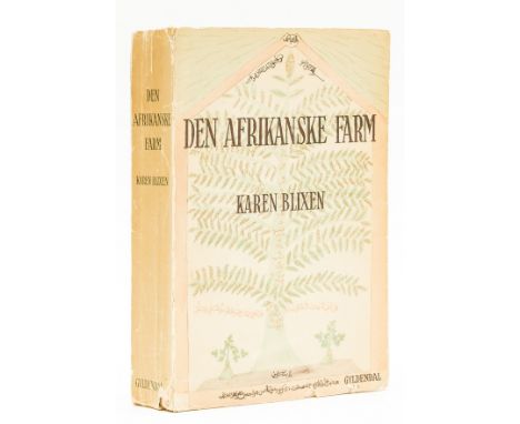 NO RESERVE Blixen (Karen) Den Afrikanske Farm, first Danish edition, faint abrasion mark inside upper cover where label remov