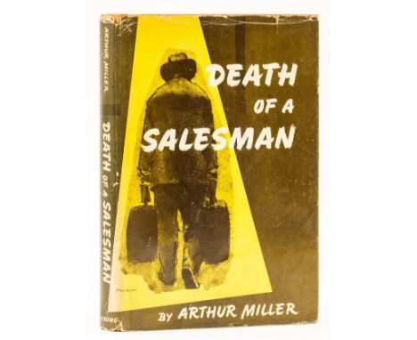 Miller (Arthur) Death of a Salesman, first edition, ink ownership inscriptions to front endpaper, upper hinge starting, origi