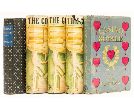 Fleming (Ian) Casino Royale, first edition, ex-library copy with stamp erased from title verso, some foxing and slight staini