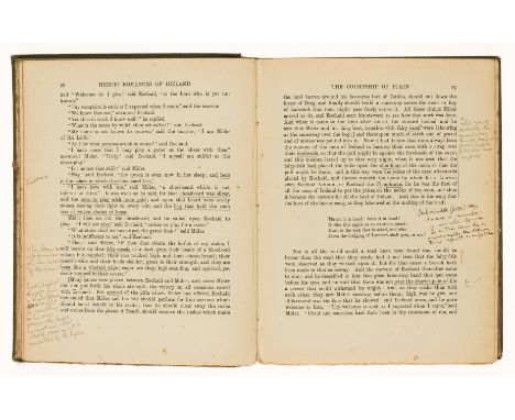 Cousins (James H.).- Heroic Romances of Ireland, translated by A. H. Leahy, 2 vol., first edition, James Cousin's copy with h