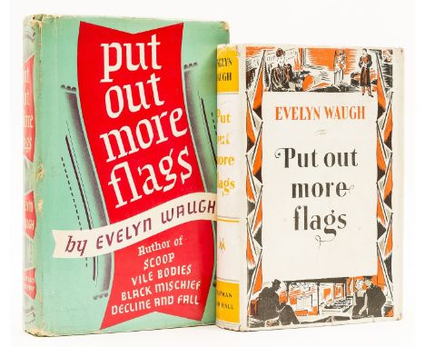 Waugh (Evelyn) Put Out More Flags, first edition, scattered spotting, name partially erased from front free endpaper, slight 