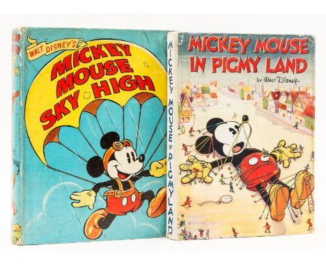 NO RESERVE Disney (Walt) Mickey Mouse in Pigmy Land, colour frontispiece, black and white illustrations, boards slightly beve