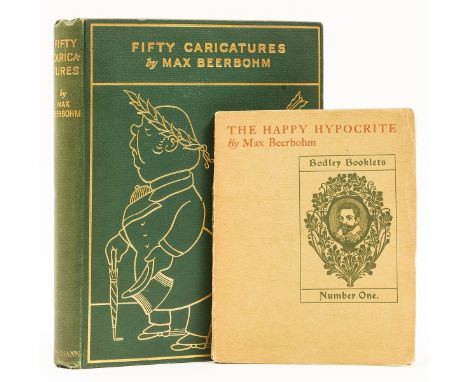 NO RESERVE Beerbohm (Max) The Happy Hypocrite, first English edition, original wrapper, uncut, upper cover nearly detached, a