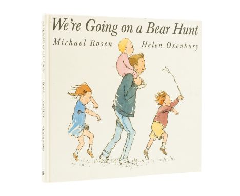 Rosen (Michael) and Helen Oxenbury We're going on a Bear Hunt. first edition, first printing, pictorial boards, light marks t