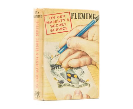 Fleming (Ian) On Her Majesty's Secret Service jacket chipped at head and foot, 1963; You Only Live Twice, foxing to edges, ja