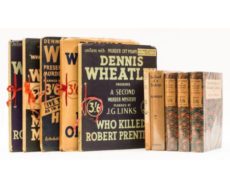 NO RESERVE Wheatley (Dennis) and J. G. Links. Murder Off Miami, [1936]; Who Killed Robert Prentice, [1937]; The Malinsay Mass